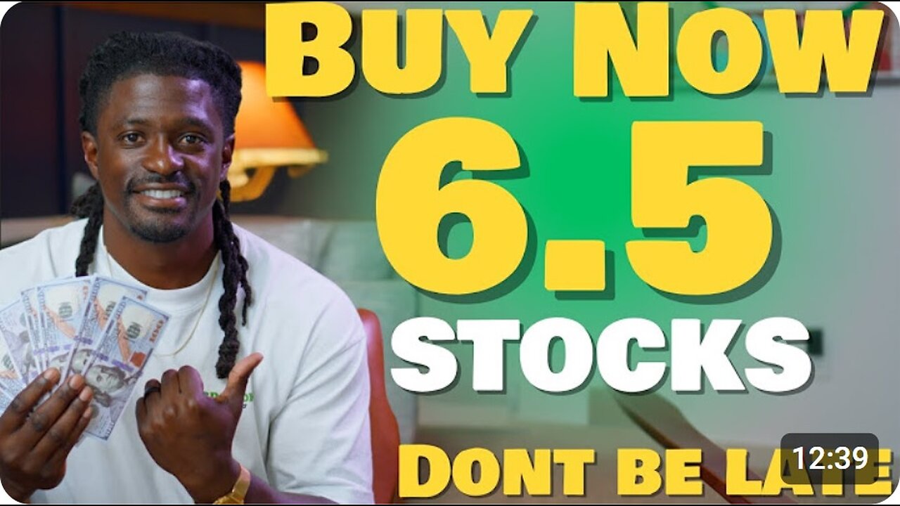 6.5 Stocks to Buy NONSTOP Next 90 Days🔥🔥