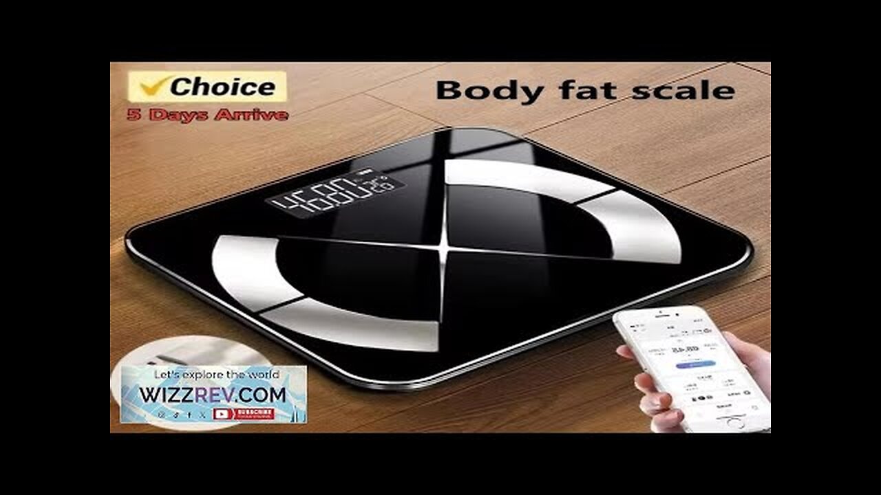 Electronic Scale Smart Weighing Human Charging Simple Weight Scale Weighing Household Fat Review