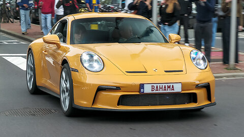 Carspotting in Knokke - Veyron GSV, GT3 Rennsport, EB110, Veyron, Ford GT, F40, Carrera GT, GT3 RS