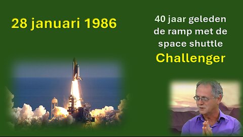 De ramp met de Challenger nader bekeken.