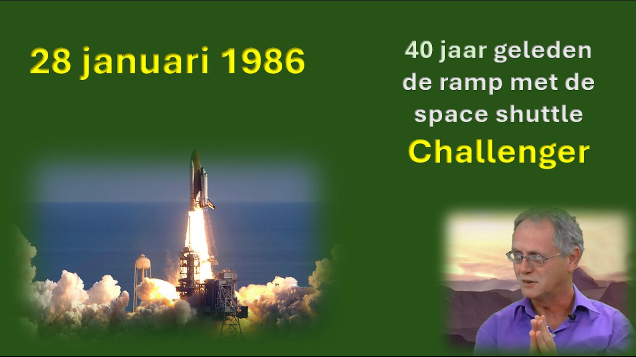 De ramp met de Challenger nader bekeken.