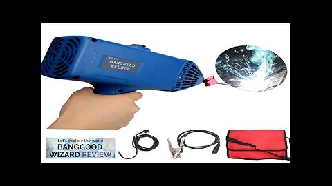 Portable Mini Digital Intelligent Automatic Welding Tool European Standard 220V Household Review