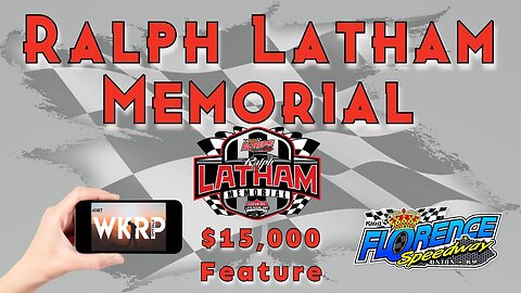 $15,000 💵 Ralph Latham Memorial 🏎️ Florence Speedway 🏁 Josh Rice