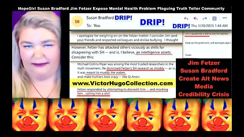 HopeGirl Susan Bradford Jim Fetzer Expose Mental Health Problems Plaguing Truth Teller Community