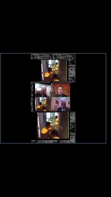 Child molester gets assaulted in prison during his zoom court call😳💥💥