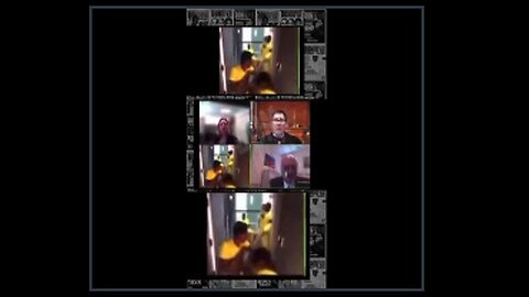 Child molester gets assaulted in prison during his zoom court call😳💥💥