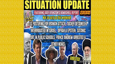 SG Anon. Juan O Savin ~ Situation Update 2/20/26 ~ Restored Republic > Judy Byington- Q+ White Hats