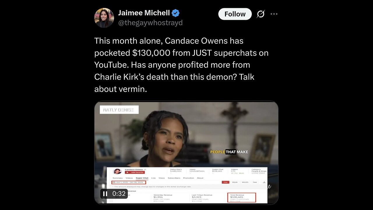 X hard hitting Troll 🧌 at Candace