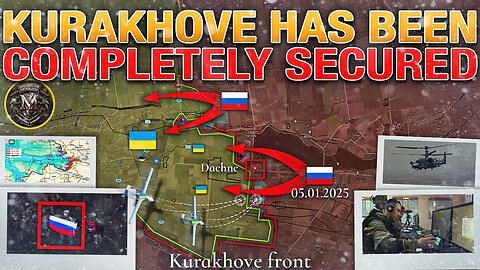 Ukraine Prepares For Ramstein🚩The Final Flag in Kurakhove🪖 Military Summary And Analysis 2025.01.05📅