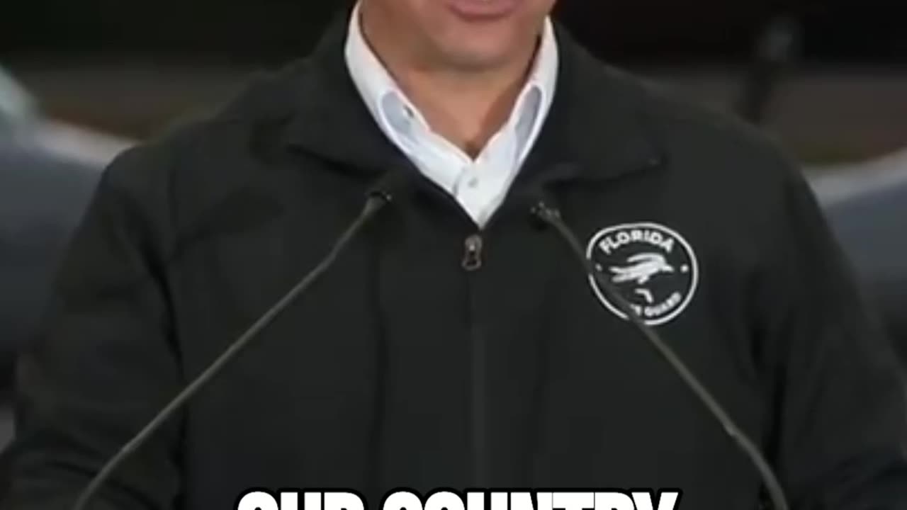 Ron DeSantis Points Out How Trump Secured Border