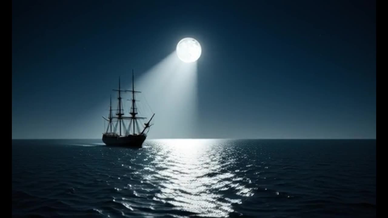 Night Ocean Waves 🌊 Calm Sea Sounds for Sleep & Relaxation (10 Hours)