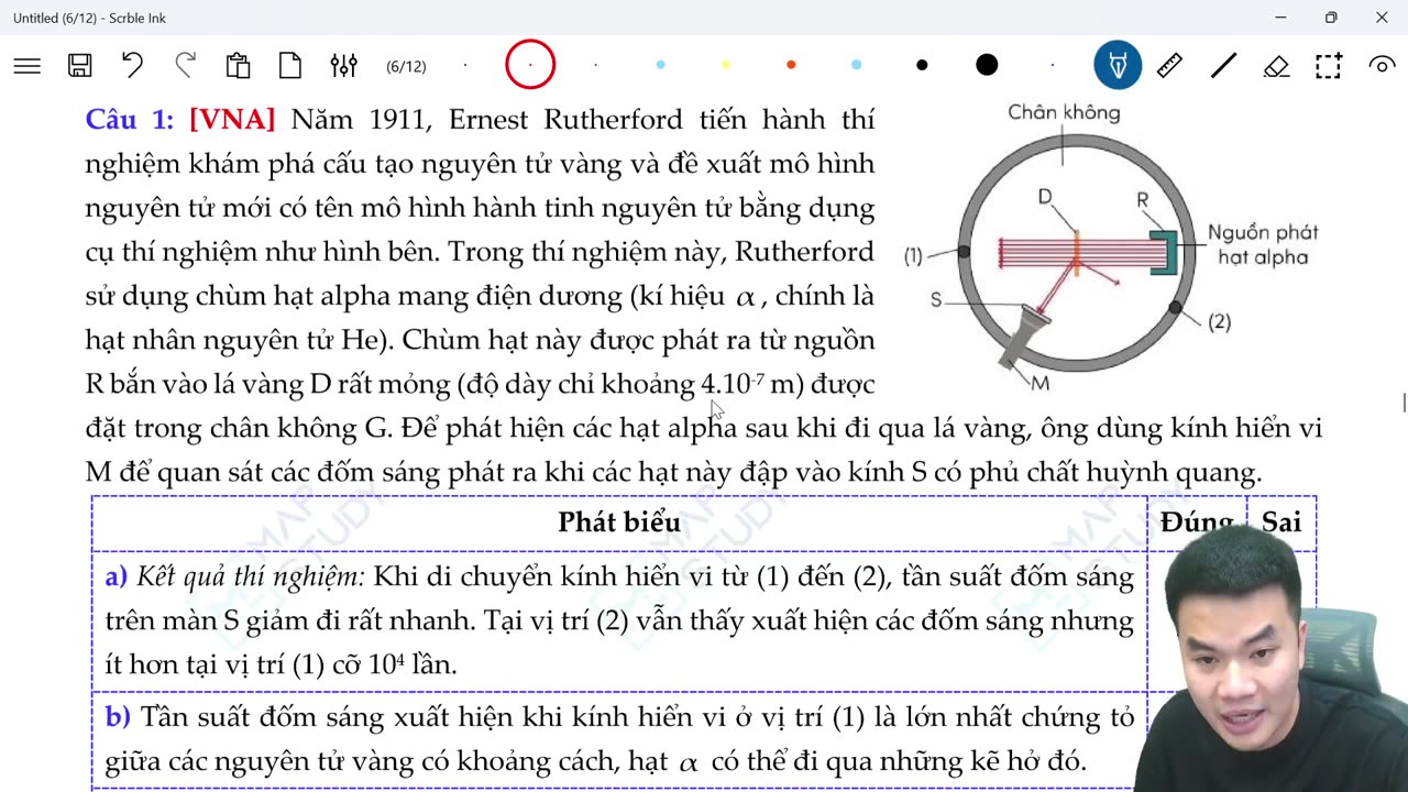 Live chữa đề Thực Chiến Số 1 Thầy VNA