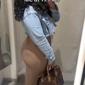 A nice clip for weight loss tranformation