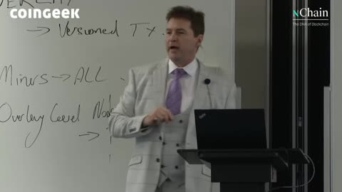 Dr. Craig Wright, Satoshi Nakamoto Bitcoin BSV Masterclass 2 - Wallets & Overlay Services