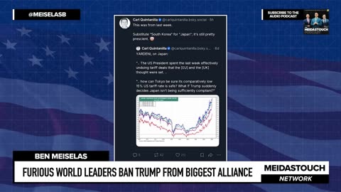 FURIOUS World Leaders BAN Trump from BIGGEST ALLIANCE