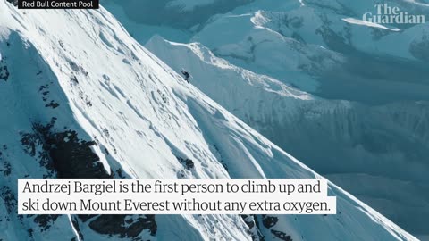 🤯✨ Watch the First Person to Climb Everest & Ski Down Without Oxygen! | FeedMyCuriosity