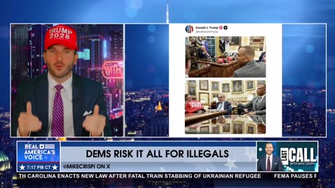 GIFTS FOR THE DEMS IN THE OVAL: DIET COKE AND TRUMP 2028 HATS 