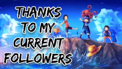 Thanks To My Current Followers