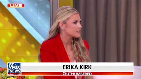Erika Kirk addresses conspiracy theories surrounding her husband’s assassination