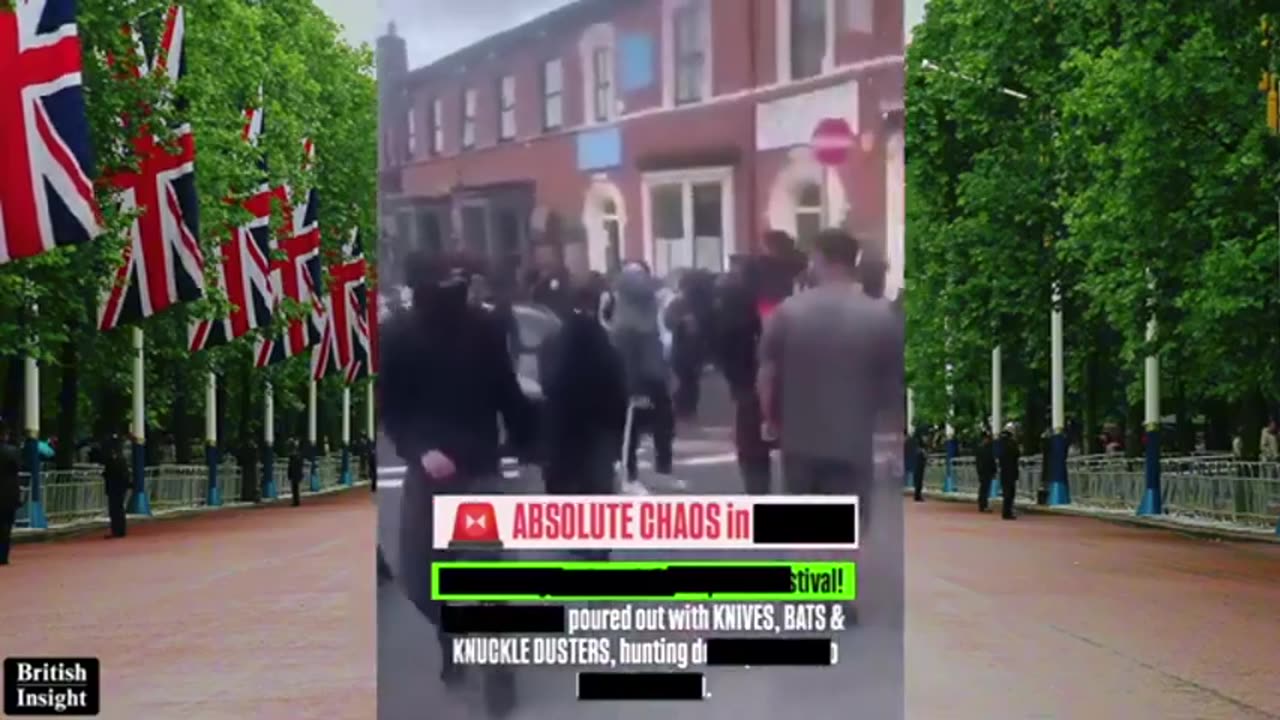 Wandering English streets with weapons