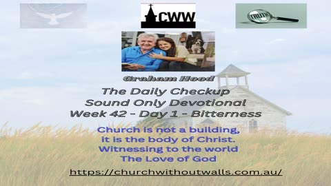 CWW Week 42 - Bitterness - Day 1