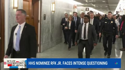 RFK Jr. faces questions on his stances and past statements at confirmation hearing. BREAKING NEWS!!!