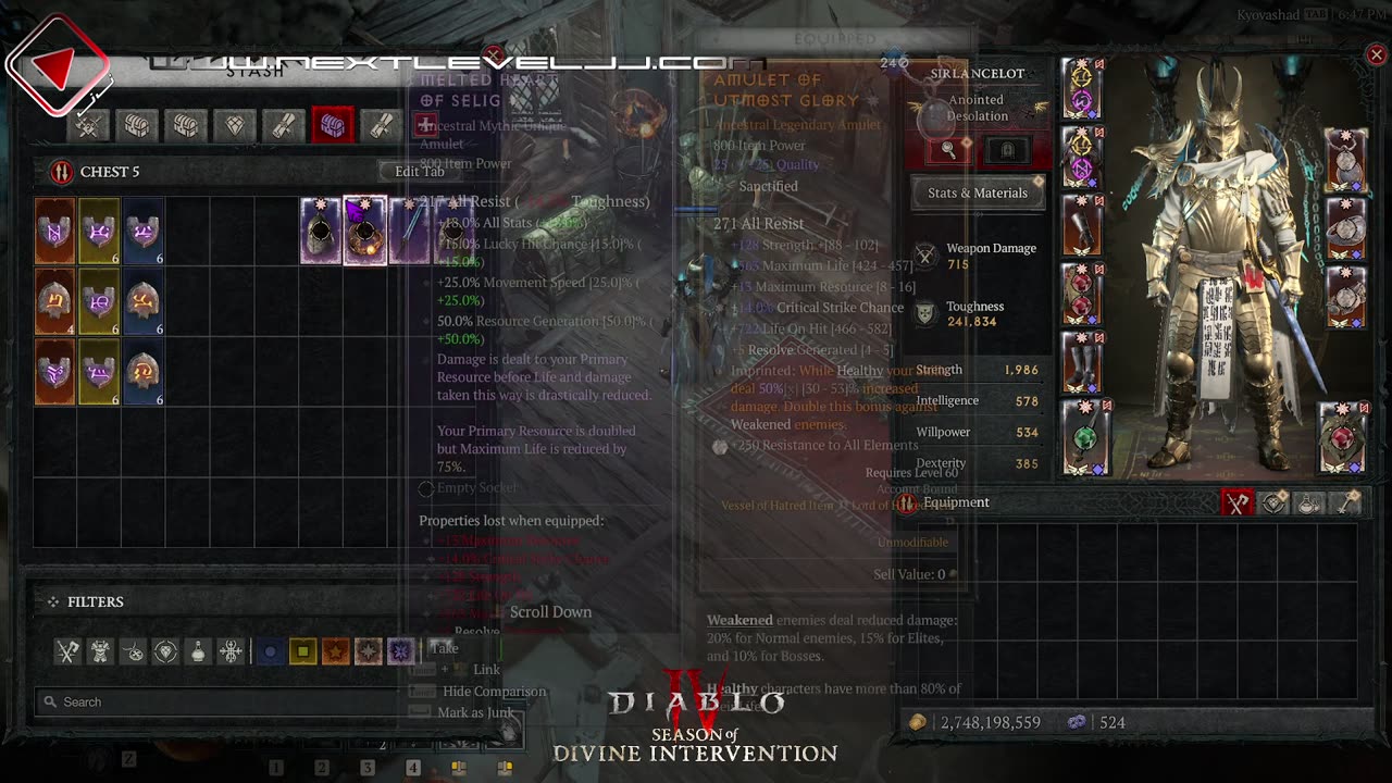 🔴 Shield of Retribution Paladin - Diablo 4 Divine Intervention