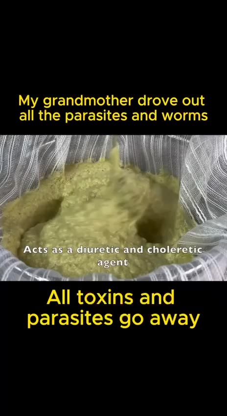 All natural parasite detox