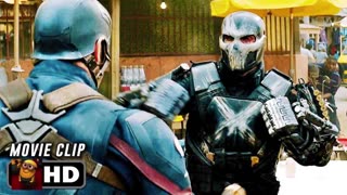 Crossbones Fight Scene _ CAPTAIN AMERICA- CIVIL WAR (2016) Movie CLIP HD