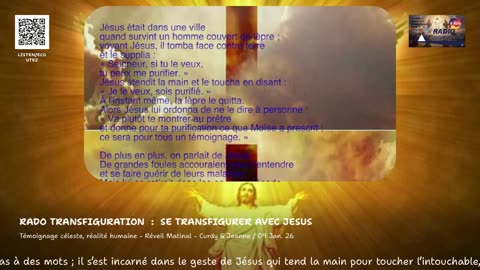 Témoignage céleste, réalité humaine - Réveil Matinal - Curdy & Jeanne / 09 Jan. 26