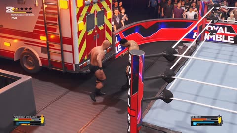 wwe 2k25 | Ambulance Match | Stone Cold vs The Rock