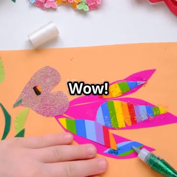 Easy Tricolor Craft for Kids 🇮🇳 | Independence Day Special #shorts #kids