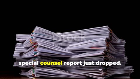 2 Minute Article Trump's Special Counsel Report What You Need to Know!