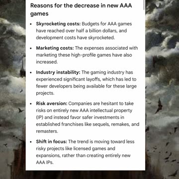 Why Another Video Game Crash is Coming! (Part 1)