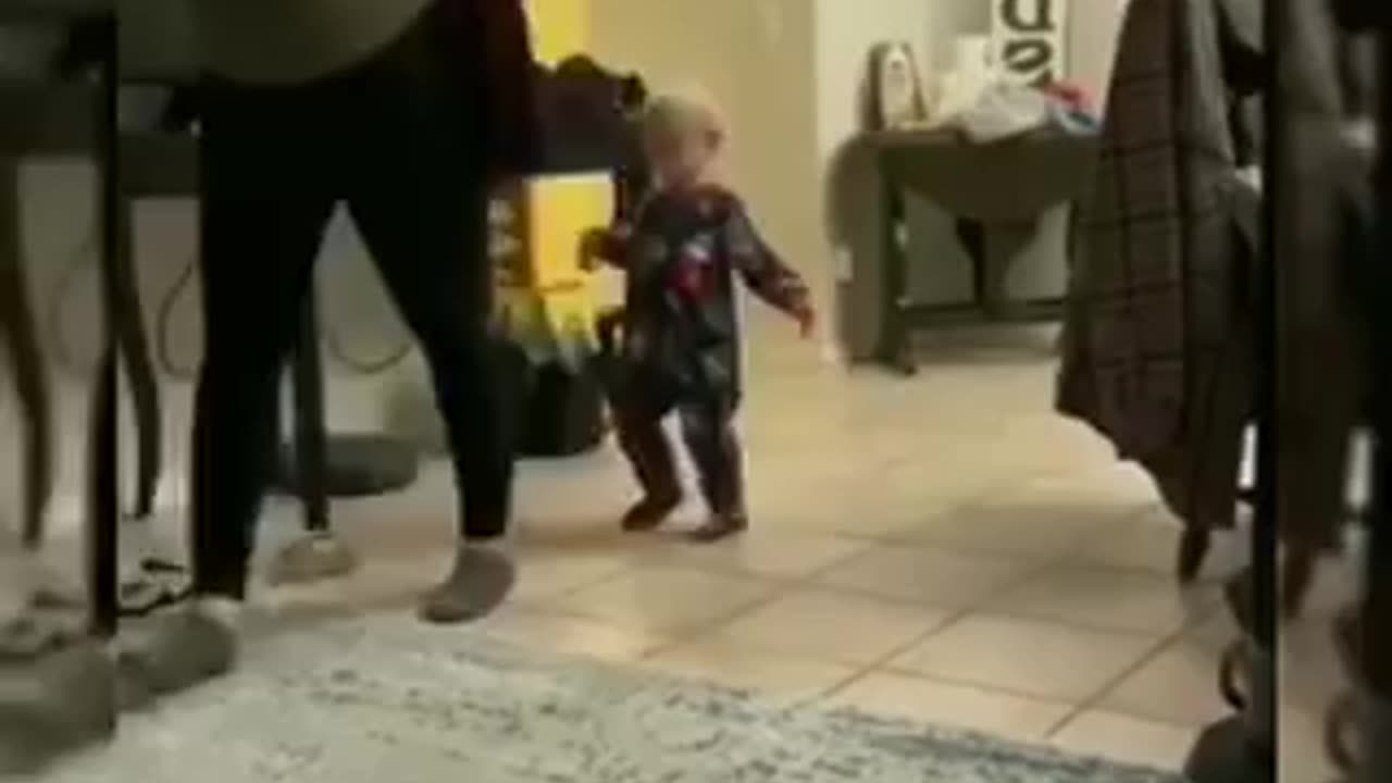 Moment Babies Emulate Parents🤣