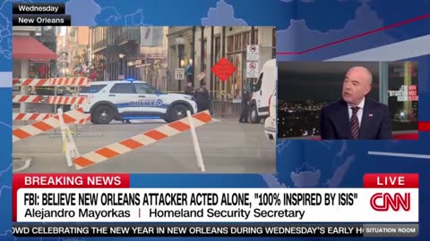 Mayorkas: "Why he radicalized to a foreign terrorist ideology is still the subject of review."