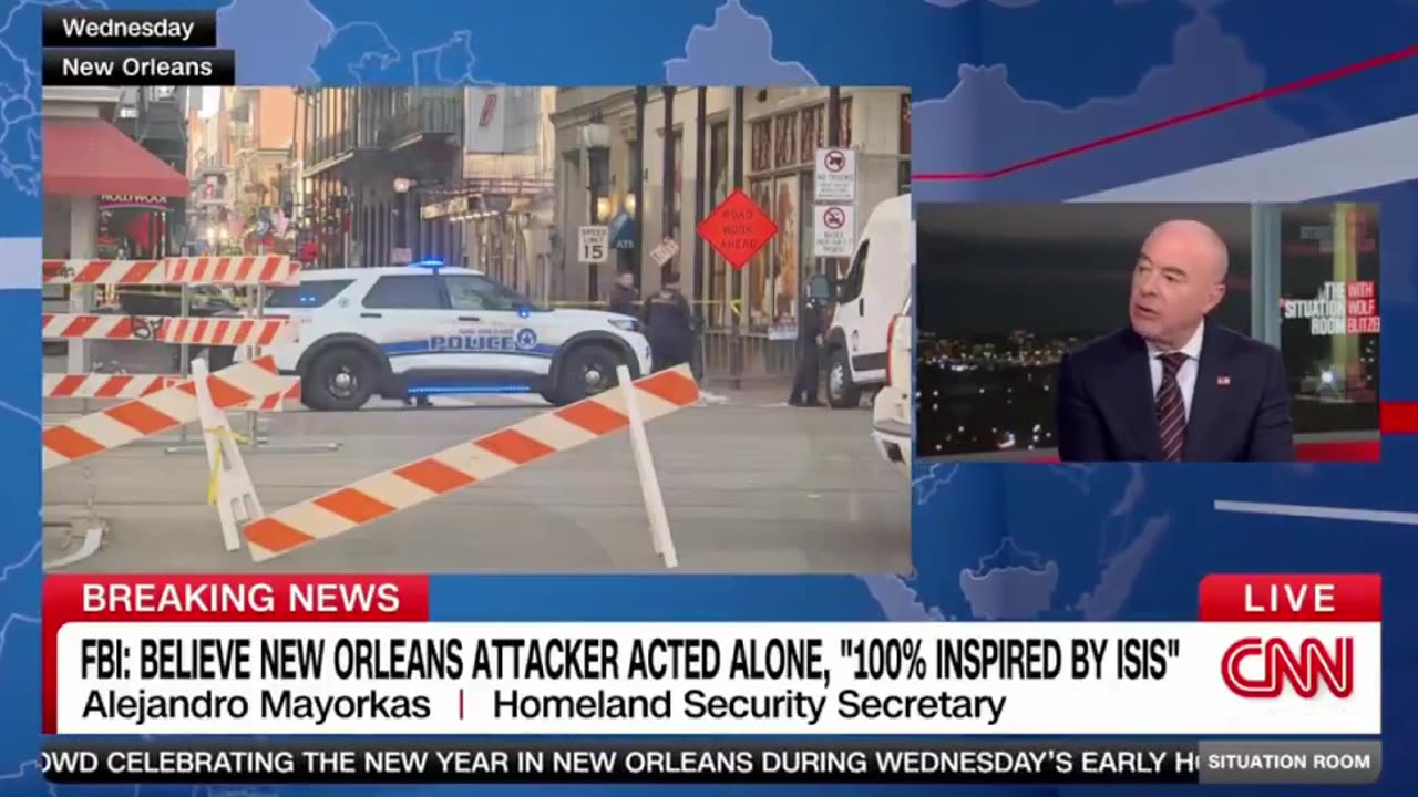 Mayorkas: "Why he radicalized to a foreign terrorist ideology is still the subject of review."