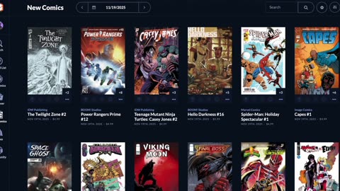 NEW COMIC BOOK RELEASES, SPECS & NEWS - November 19th, 2025