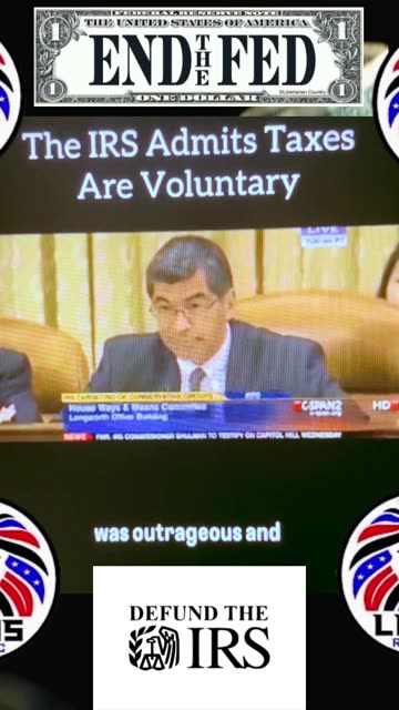 TAXES ARE VOLUNTARY. WE HAVE BEEN FUNDING OUR OWN DEMISE.