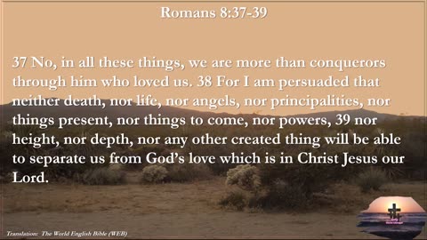 Romans 8:37-39