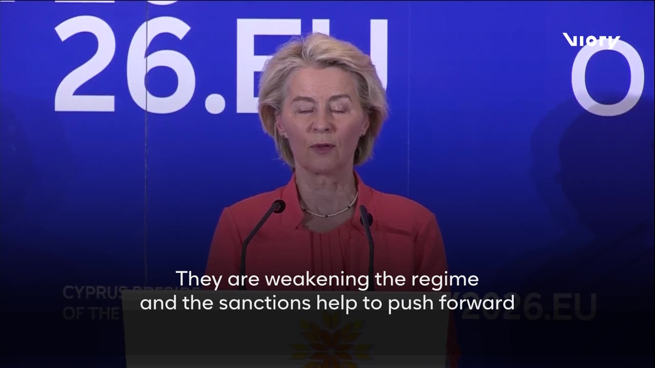 We're looking to deepen 'biting' Tehran sanctions - VDL on support for Iran protest movement