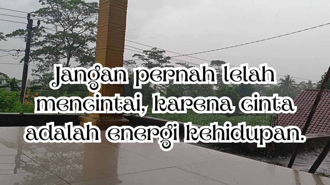 A collection of sentences Opening your heart to love in Indonesian part 36