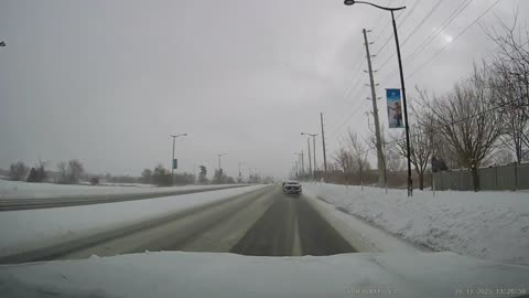 [4K] Georgina, Ontario! Snowfall 11 inch=25 cm Driving in Georgina, ON. CA.