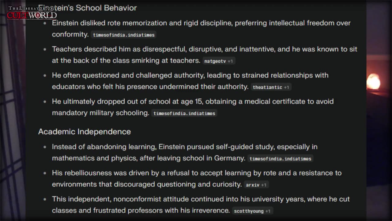 Show chat replay The Cult of School | CULTWORLD Documentary | Part Two