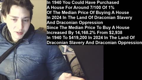 Outtake #552 Of In 1940 You Could Have Bought A House For 7/100 Of 1% Of The Price Of Buying A House