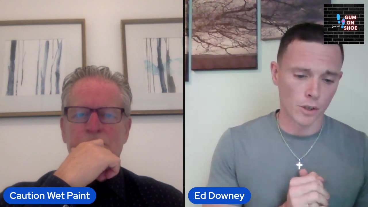 Caution Wet Paint” Podcast: Ed Downey's Path from Addiction to Ministry Leader
