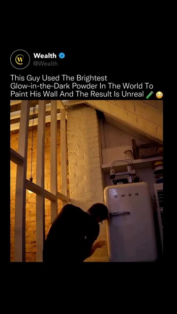 Make your own Glow- in- the- dark painting