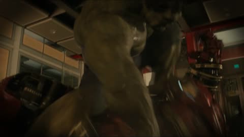 Avengers Age of Ultron - Duel of Johannesburg. HulkBuster vs Hulk - Fight Scene (2015)
