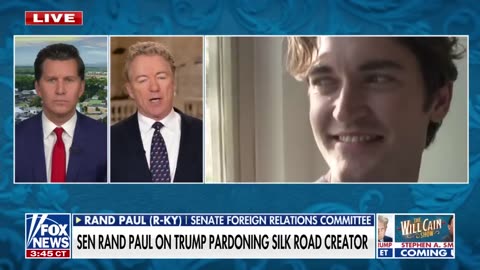 Sen. Rand Paul explains why Trump pardoned Ross Ulbricht