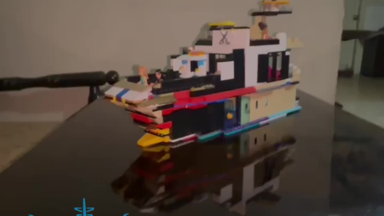 LEGO Cruise Ship Trailer